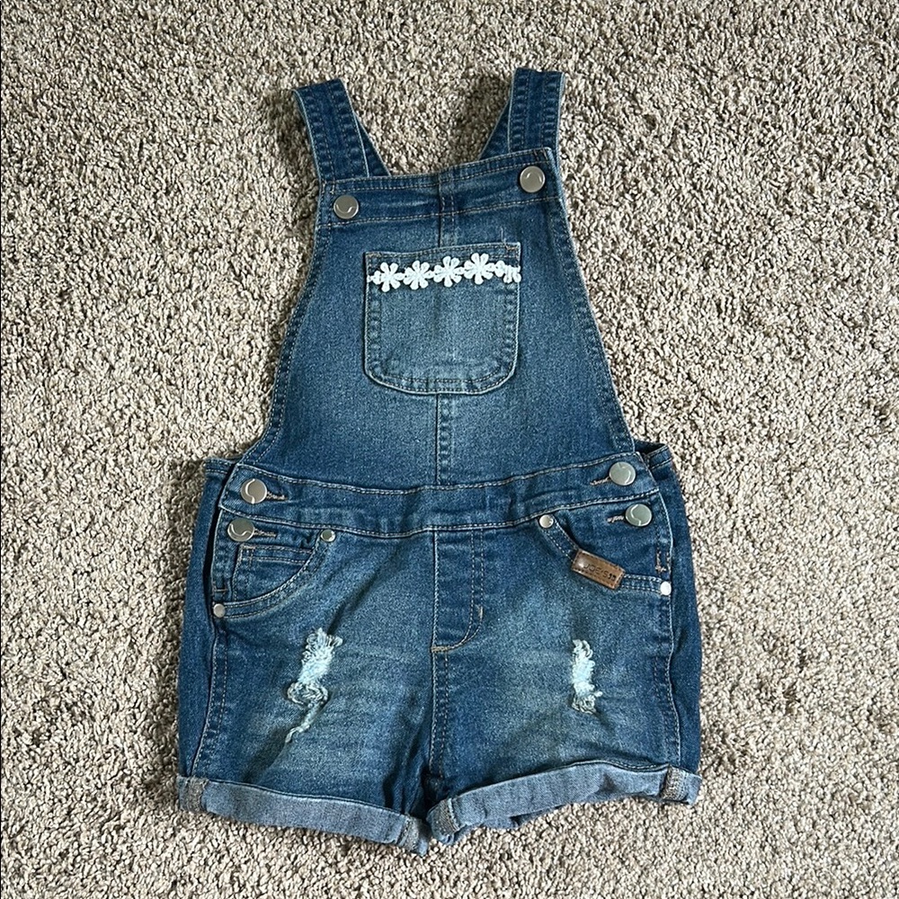 Denim Blue Kids Overalls